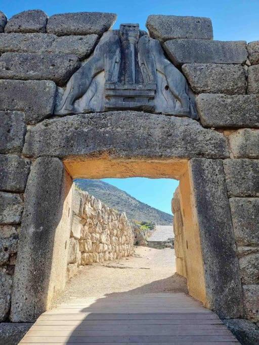 Sunny House At Ancient Mycenae, Close To Nafplio! Mykines Eksteriør bilde